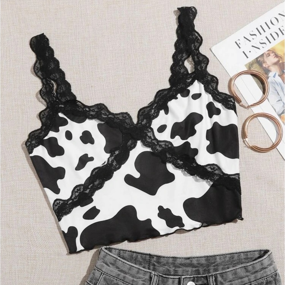 Cow Print tank